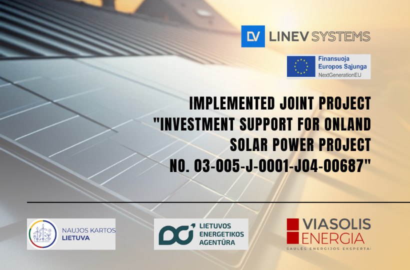 LINEV Systems - Investment Support for onland solar power